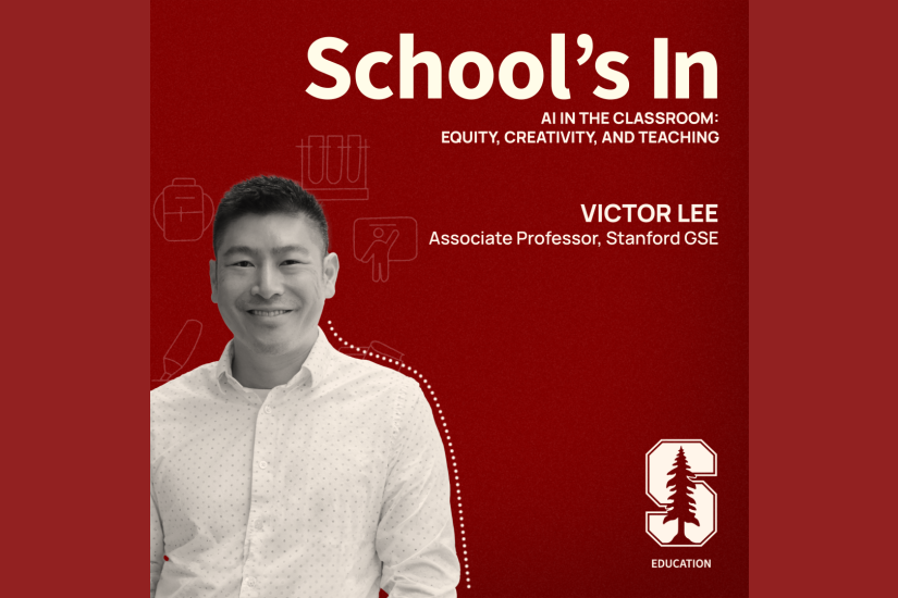 Victor Lee, associate professor at Stanford GSE