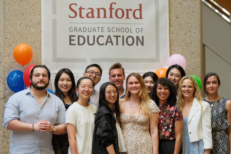 The first cohort of graduates from the EDS master's program. (Photo: Ryan Zhang)