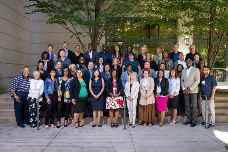 The eighth cohort of Aspen Rising Presidents fellows will be the last to meet on Stanford's campus (Photo: Keith Uyeda)