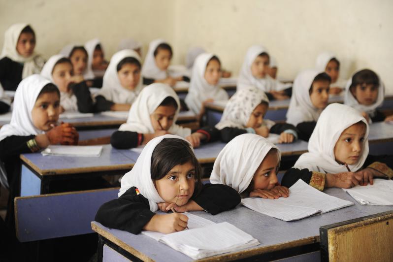 Children attending school in Kandahar, Afghanistan. (Image credit: Global Partnership for Education / Jawad Jalili)