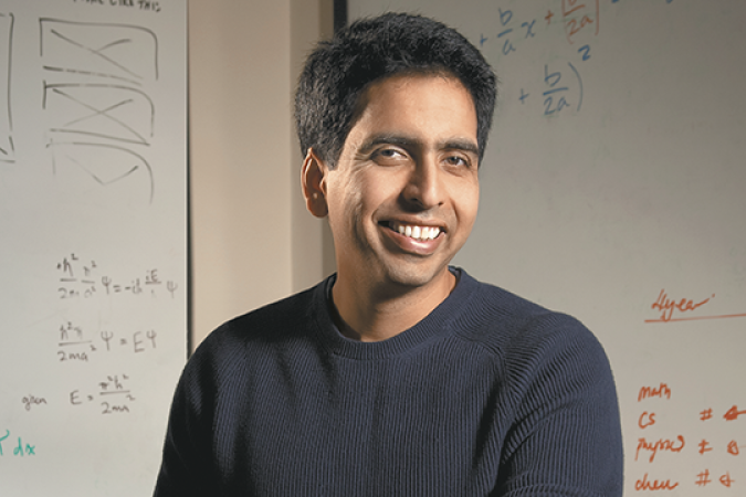Sal Khan founded the Khan Academy, an online platform offering free courses in everything from algebra to world history. 