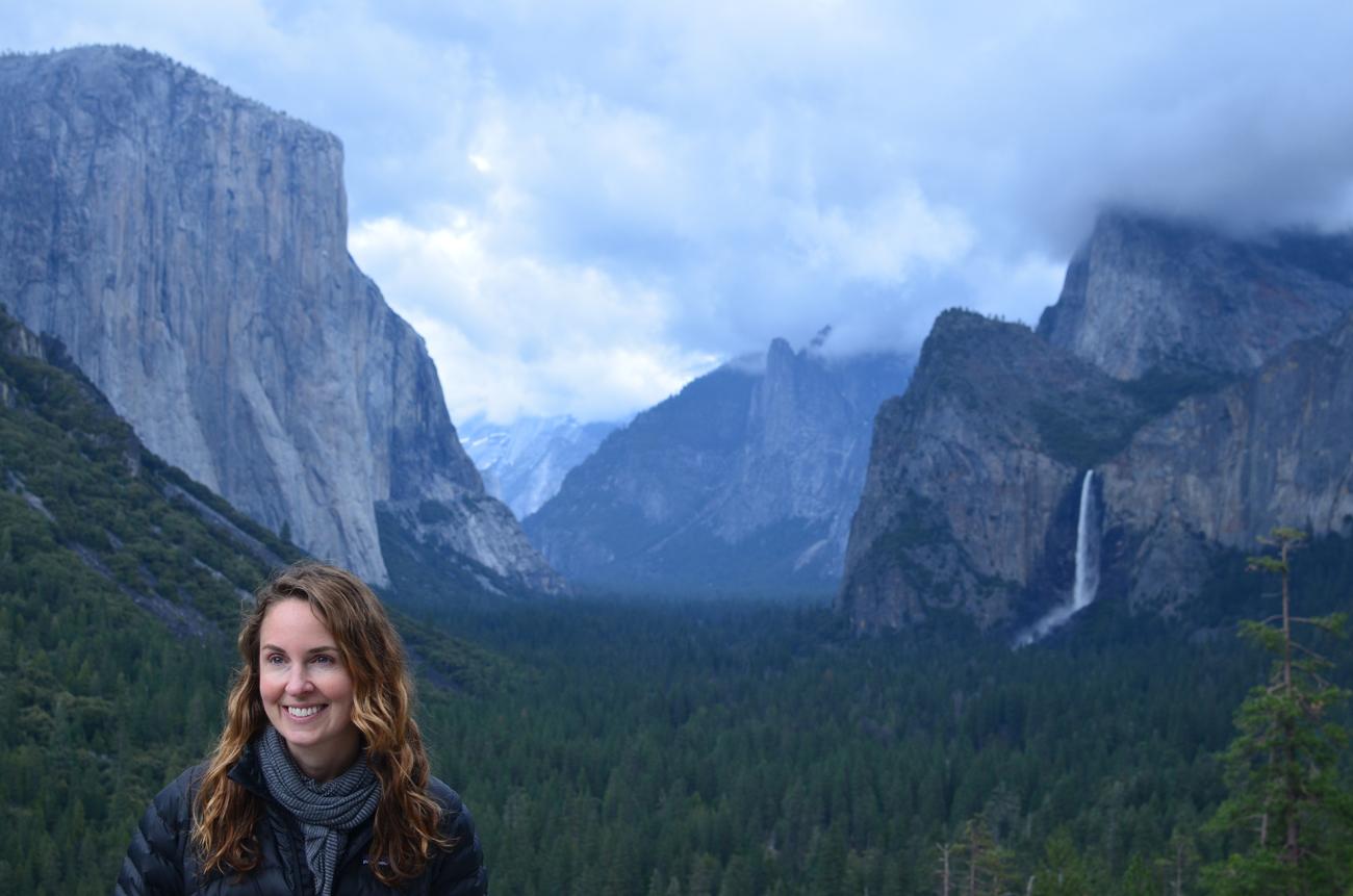 Nicole Ardoin in Yosemite National Park