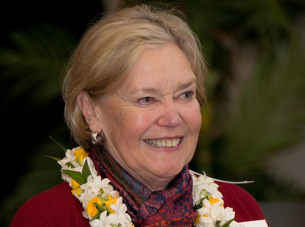 Milbrey McLaughlin worked closely with John W. Gardner to establish the only center that he permitted to bear his name. (Photo by Steve Castillo)